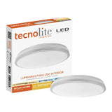 KIT DE 2 PIEZAS DE LAMPARA PLAFON LED TECHO 36W LUZ BLANCA AJUSTABLE GRAN FORMATO NO ATENUABLE ST