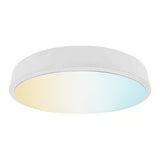 KIT DE 2 PIEZAS DE LAMPARA PLAFON LED TECHO 36W LUZ BLANCA AJUSTABLE GRAN FORMATO NO ATENUABLE BCO