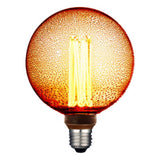 KIT DE 3 PIEZAS DE FOCO GLOBO LED VINTAGE 3.5W/127V. 2000K LUZ SUAVE CALIDA 3DG125LEDFC20VAS