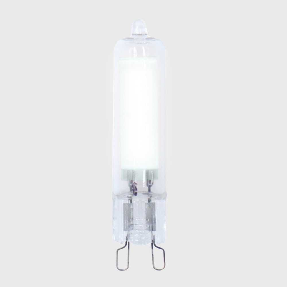 KIT DE 7 PIEZAS DE FOCO LED TECNOLITE IRIDIUM II TIPO AMPOLLETA ATENUABLE 3W LUZ DE DÍA BASE G9