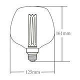 KIT DE 3 PIEZAS DE FOCO LED VINTAGE 3.5W/127V. 2000K LUZ SUAVE CALIDA 3DS123LEDFC20VA