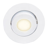 KIT DE 5 PIEZAS DE LÁMPARA DE INTERIOR EMPOTRABLE LED IOTA TECNOLITE ATENUABLE 3W LUZ SUAVE CÁLIDA BLANCO