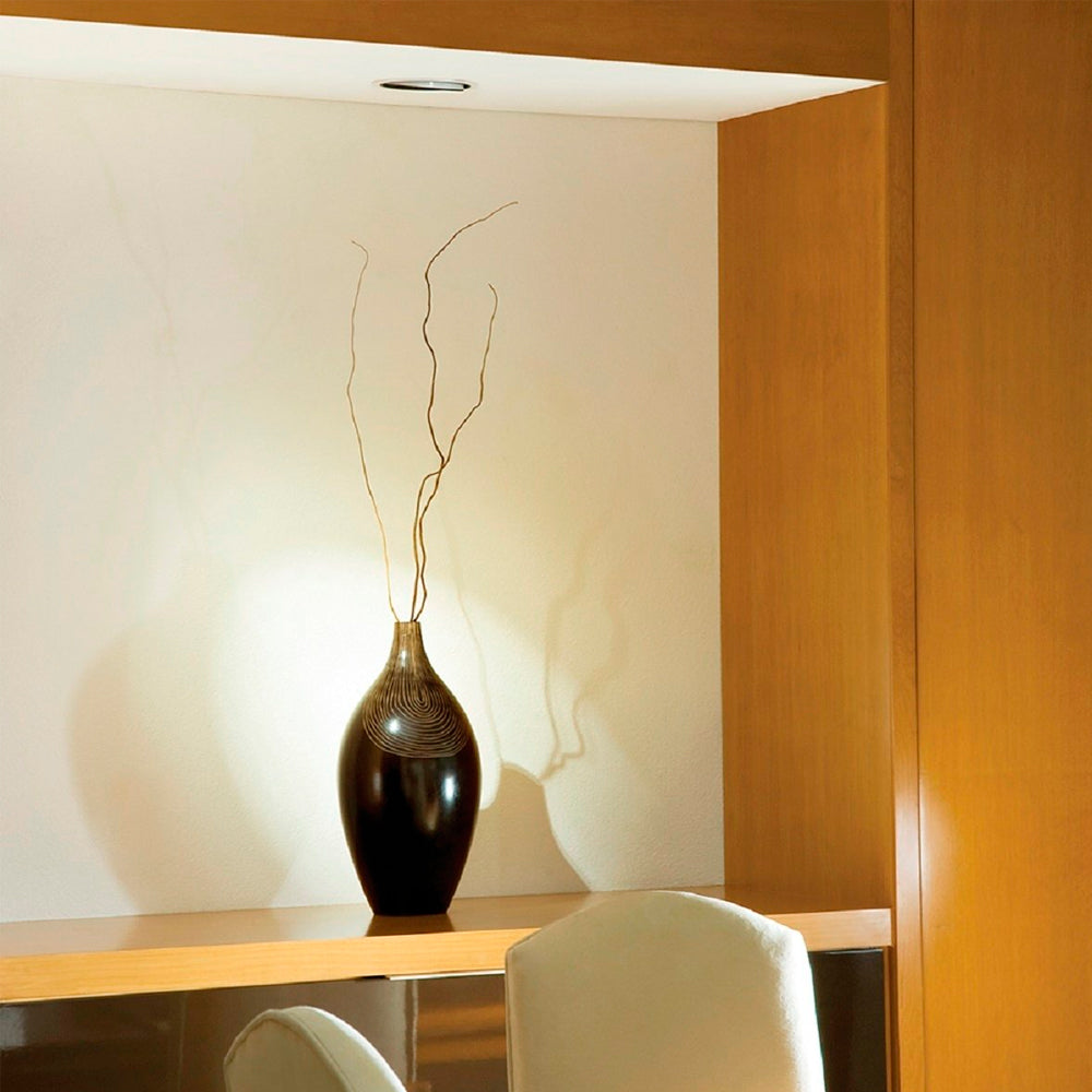 KIT DE 5 PIEZAS DE LÁMPARA DE INTERIOR EMPOTRABLE LED IOTA TECNOLITE ATENUABLE 3W LUZ SUAVE CÁLIDA BLANCO