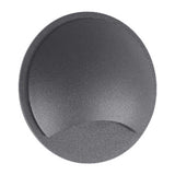 KIT DE 3 PIEZAS DE LUZ DE CORTESIA EMP. MURO 3W/100-240V. NEGRO OPACO SUPERBA I