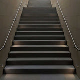 KIT DE 3 PIEZAS DE LUZ DE CORTESIA EMP. MURO 3W/100-240V. NEGRO OPACO SUPERBA I