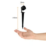 KIT DE 2 PIEZAS DE LAMPARA CON ESTACA LED JARDIN 3W 24V BC DIRIGIBLE IP65