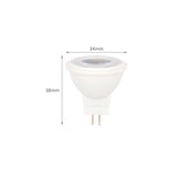 KIT DE 11 PIEZAS DE LAMP LED MR11 3W3000K200LMG4 TECNOLITE *** OFRECER MR11LED4/BC ***