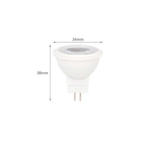 KIT DE 11 PIEZAS DE LAMP LED MR11 3W3000K200LMG4 TECNOLITE *** OFRECER MR11LED4/BC ***