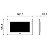 PANTALLA ADICIONAL 7" MANOS LIBRES LCD ELVOX DOOR ENTRY VIMAR