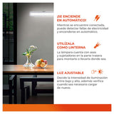KIT DE 4 PIEZAS DE LÁMPARA DE EMERGENCIA LED TECNOLITE MEBSUTA II RECARGABLE 1W LUZ DE DÍA PORTÁTIL LED INTEGRADO