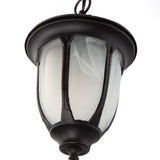 KIT DE 2 LAMPARAS COLGANTES OXIDO 1 PARA BASE E27 60W COLOR NEGRO LUMIMEXICO