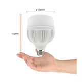 KIT DE 8 PIEZAS DE LAMPARA LED 50W 100-240V 4500 LM CRI80 25000HR E27 BLANCO