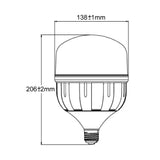 KIT DE 7 PIEZAS DE FOCO LED TECNOLITE ALTA POTENCIA 50W LUZ DE DIA BASE E27