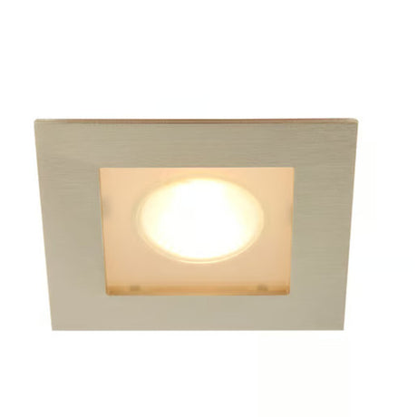 KIT DE 6 PIEZAS DE LÁMPARA DE INTERIOR EMPOTRABLE ALBA TECNOLITE BASE GY6.35 PARA FOCO JCD SATINADO