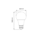 KIT DE 4 PIEZAS DE PAQUETE DE DOS FOCOS LED TECNOLITE REPELENTE DE INSECTOS 5W LUZ SUAVE CALIDA BASE E27