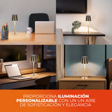 KIT DE 2 PIEZAS DE LUMINARIO INT LED 5W 4.2VCD LM 30K/40K/65K DRO