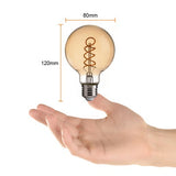 KIT DE 5 PIEZAS DE LAMP DE FILAMENTO LED 5.5W 127V 800LM 6500K