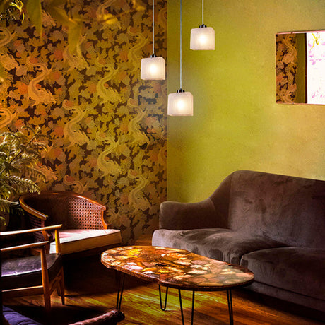 KIT DE 2 PIEZAS DE INT S/LAMPARA SUSPENDIDO 100-240V BLANCO DIONE I TECNOLITE