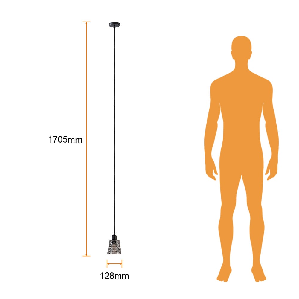 KIT DE 2 PIEZAS DE LUM INT S/LAMPARA SUSPENDIDO 100-240V BIANCA I TECNOLITE