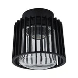 KIT DE 2 PIEZAS DE LUM. P/TECHO EXTERIOR IP54 SOBREPONER NEGRO E27 PIPOL II TECNOLITE