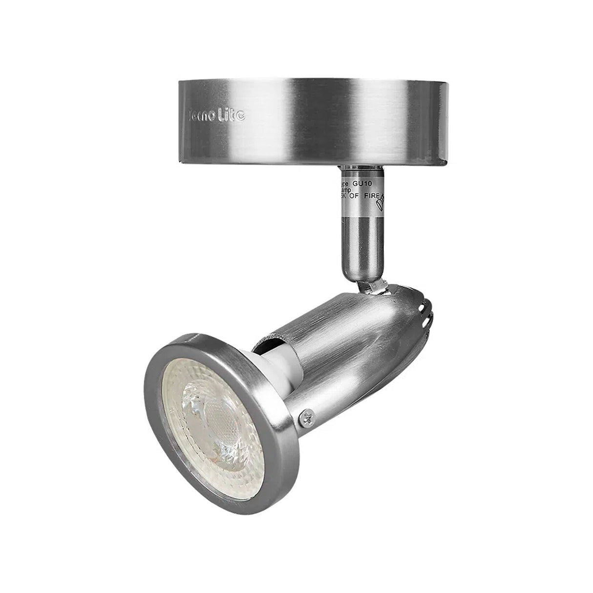 KIT DE 5 PIEZAS DE LÁMPARA DE INTERIOR BOLOGNIA TECNOLITE SPOT DIRIGIBLE BASE GU10 NO INCLUYE FOCO