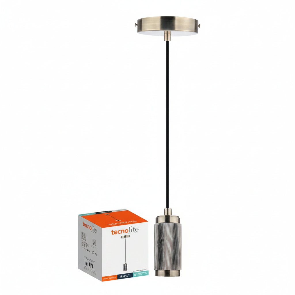 KIT DE 2 PIEZAS DE SOCKET BASE 8.5W/100-240V. ALUMINIO HIERRO ANTIGUO 60SOCK110MVE27HA