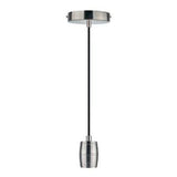 KIT DE 3 PIEZAS DE SOCKET BASE 8.5W/100-240V. ALUMINIO SATINADO