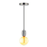 KIT DE 3 PIEZAS DE SOCKET BASE 8.5W/100-240V. ALUMINIO SATINADO