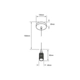 KIT DE 2 PIEZAS DE SOCKET BASE 8.5W/100-240V. ALUMINIO SATINADO 60SOCK115MVE27S