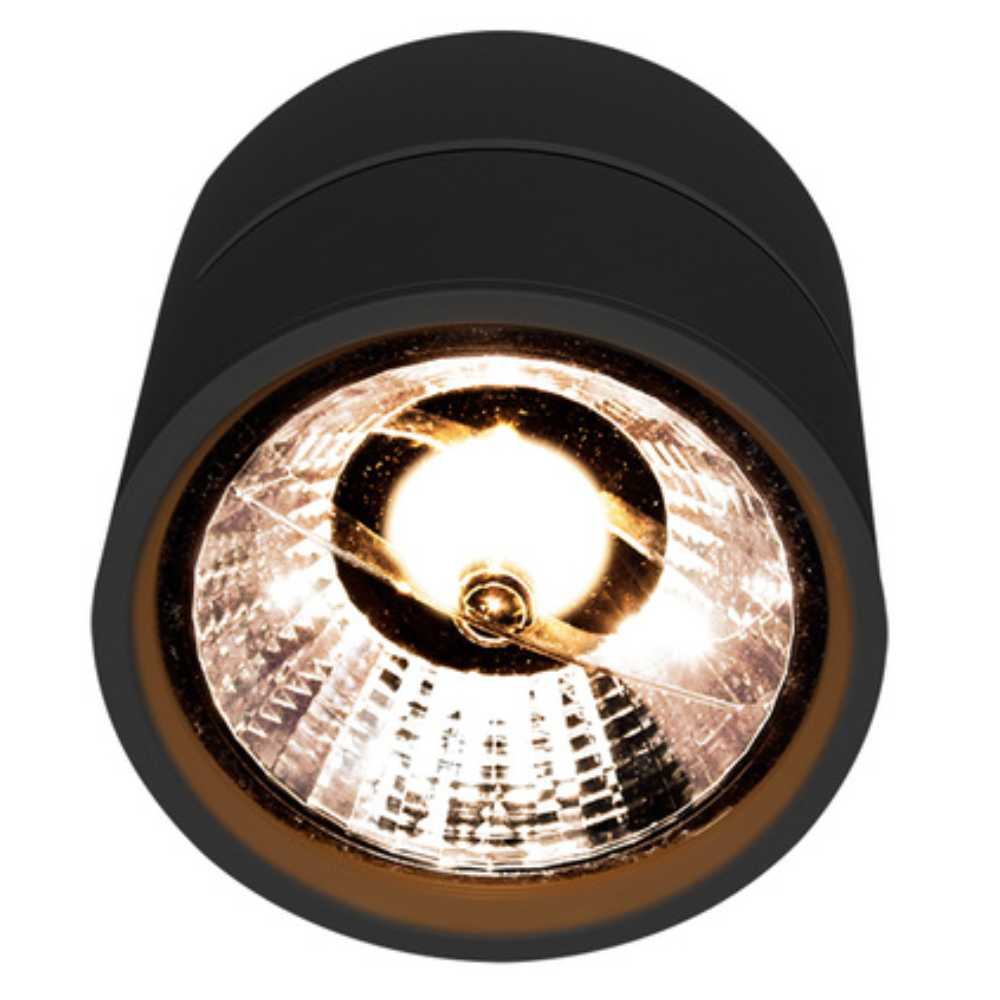 KIT DE 2 PIEZAS DE LAM INT SPOT SOBREPONER SIN LAMP AR111 60W MAX G53 AMADIO