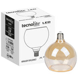 KIT DE 3 PIEZAS DE LAMPARA FIL 6.2W 22K CRI90 E27 DIM