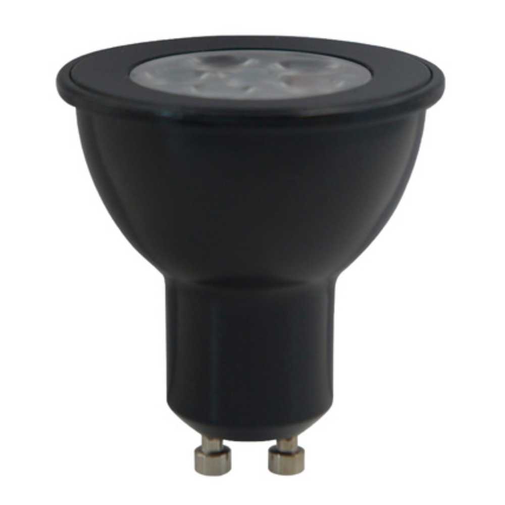 KIT DE 6 PIEZAS DE FOCO LED 6W/100-277V. GU10 1800K LUZ SUAVE CALIDA