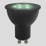 KIT DE 6 PIEZAS DE FOCO LED TECNOLITE 6W LUZ DE LUNA COLOR VERDE IP65 BASE GU10