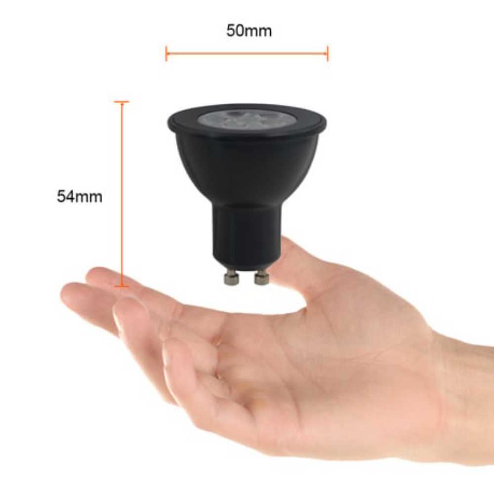 KIT DE 6 PIEZAS DE FOCO LED TECNOLITE 6W LUZ DE LUNA COLOR VERDE IP65 BASE GU10