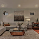 KIT DE 11 PIEZAS DE LUM LED SOBREPONER REDONDO 6W 3000K 100-240V NEGRO