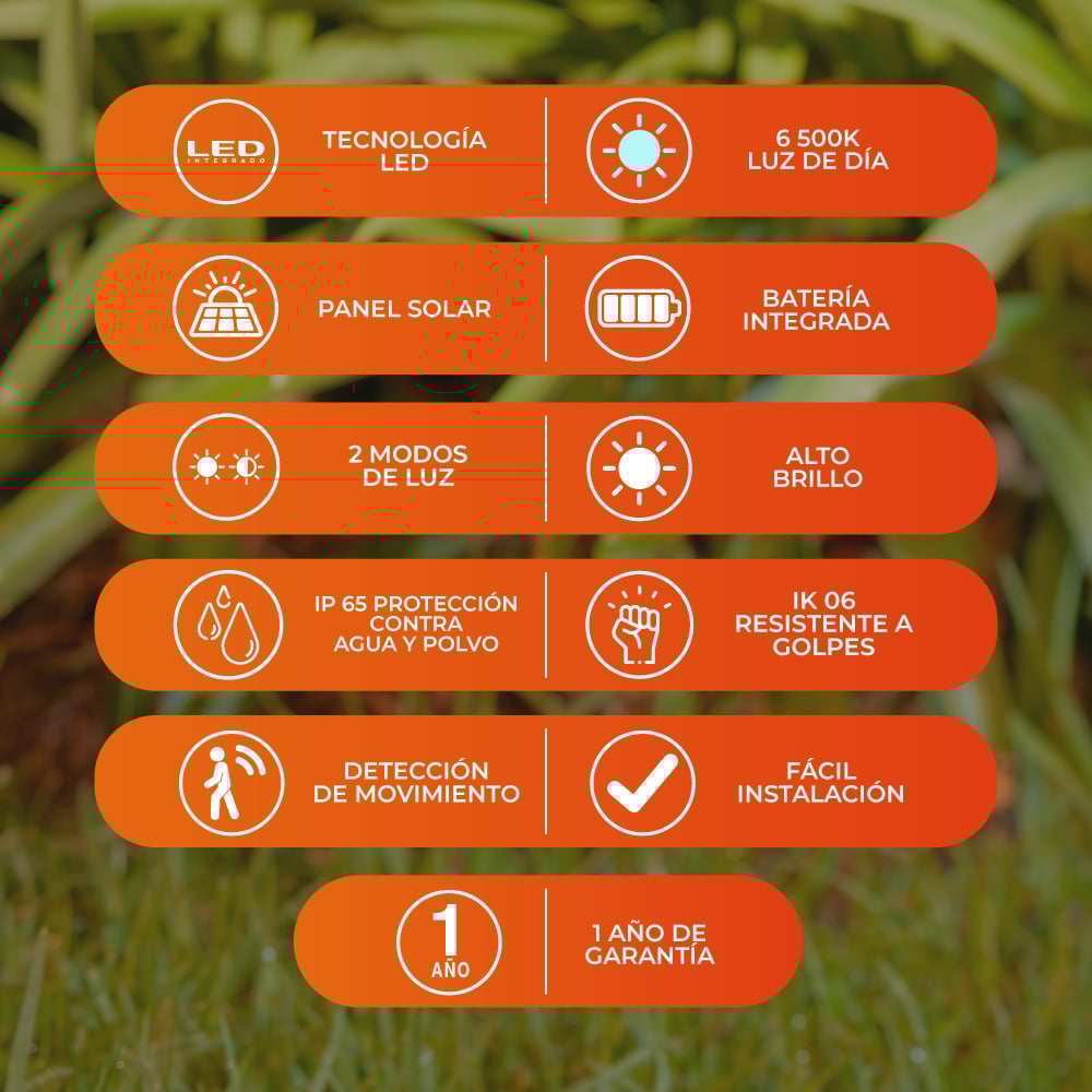 KIT DE 2 PIEZAS DE EXT LED 6W3.7V800LM6500K BCO