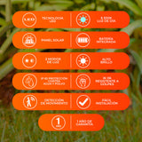 KIT DE 2 PIEZAS DE EXT LED 6W3.7V800LM6500K NGO