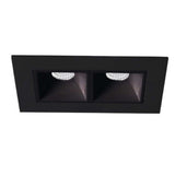 KIT DE 2 PIEZAS DE LAMPARA EMPOTRABLE LED TECNOLITE LUCIDA II SMART 6W LUZ SUAVE CALIDA ATENUABLE COMPATIBLE CON APP MOVIL Y ASISTENTES DE VOZ NEGRO