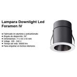 KIT DE 2 PIEZAS DE INT EMP LED 7W100-240V400LMIP6203000K B FORAMEN IV TECNOLITE