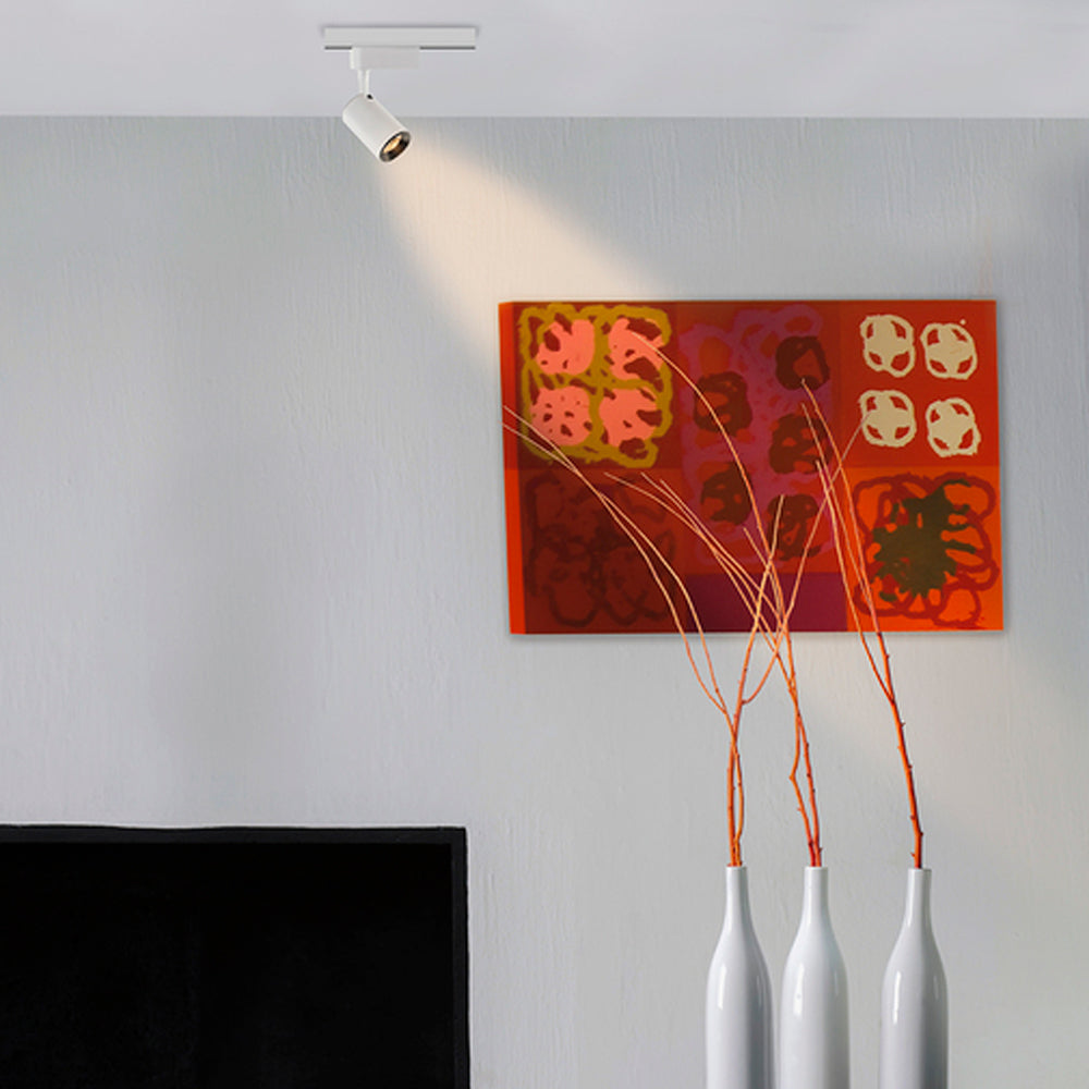 KIT DE 3 PIEZAS DE LÁMPARA DE INTERIOR LED TECNOLITE BEID I SPOT PARA RIEL 7W LUZ SUAVE CÁLIDA BLANCO