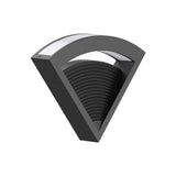 KIT DE 2 PIEZAS DE LUMINARIO INT MURO LED 8W CCT NEGRO