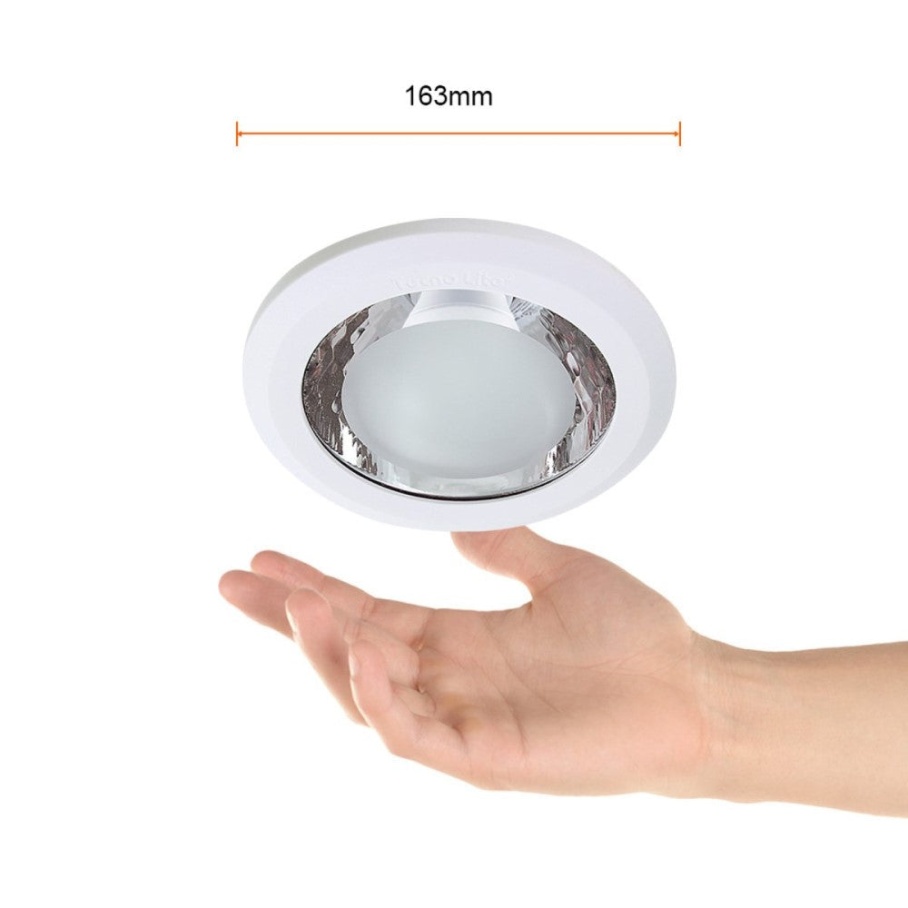 KIT DE 4 PIEZAS DE INTERIOR EMPOTRADO LED 8.5W6500K800LM OLMO TECNOLITE