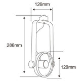 KIT DE 5 PIEZAS DE LUM. INTERIOR SPOT RIEL S/L 100-240V E27 BLANCO TECNOLITE