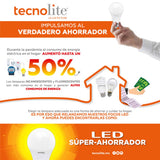 KIT DE 51 PIEZAS DE FOCO LED TECNOLITE HIDRUS I 8.5W LUZ DE DIA NO ATENUABLE BASE E27 *** OFRECER 89846 ***