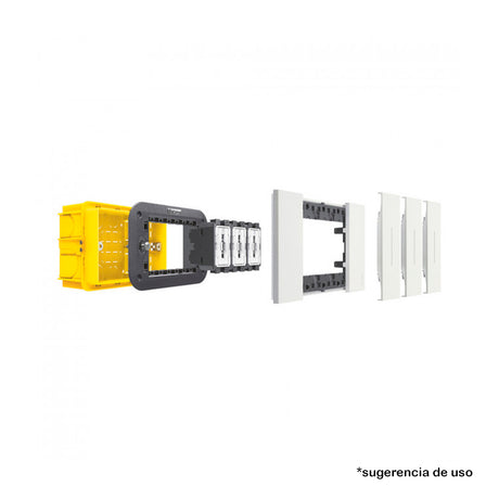 PLACA COLOR HIELO 2 MOD LIVING NOW