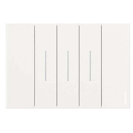 PLACA COLOR BLANCO 3 MODULO MCA LIVING NOW