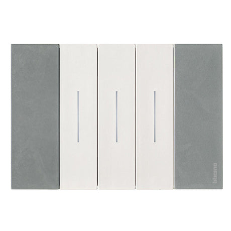 PLACA METALICA COLOR LUNA 3 MODULO MCA LIVING NOW