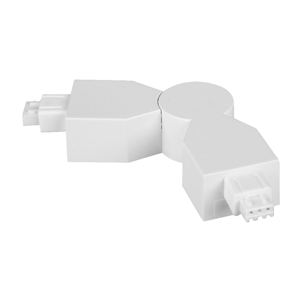 KIT DE 12 PIEZAS DE CONECTOR FLEXIBLE LATERAL 240 BLANCO ADLFCLEDCLB