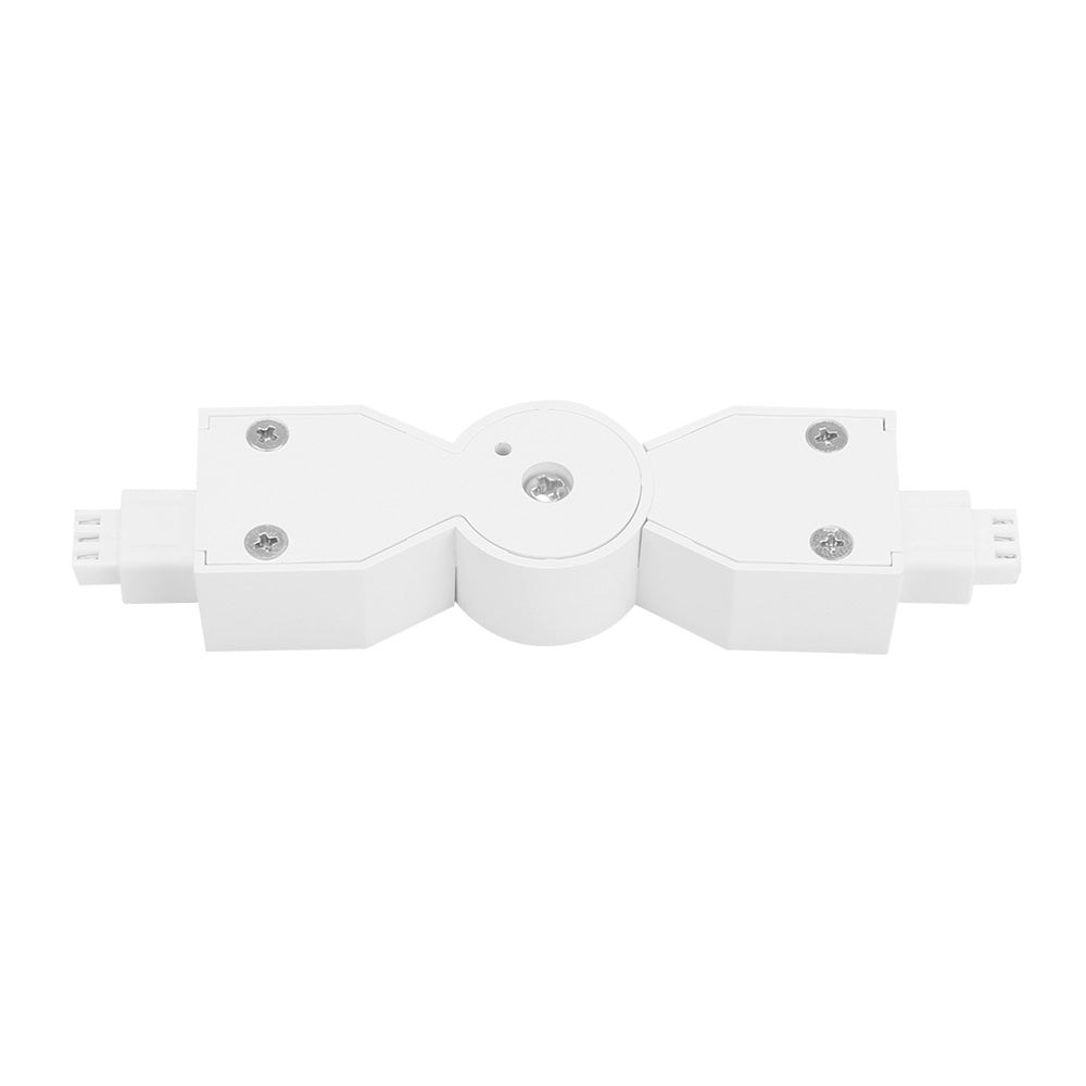 KIT DE 12 PIEZAS DE CONECTOR FLEXIBLE LATERAL 240 BLANCO ADLFCLEDCLB