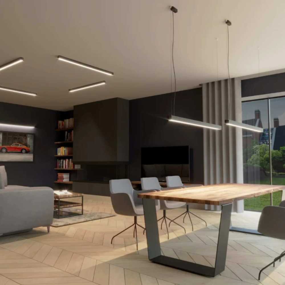 KIT DE 13 PIEZAS DE CABLE DE ACERO PARA SUSPENDER 1 M NEGRO